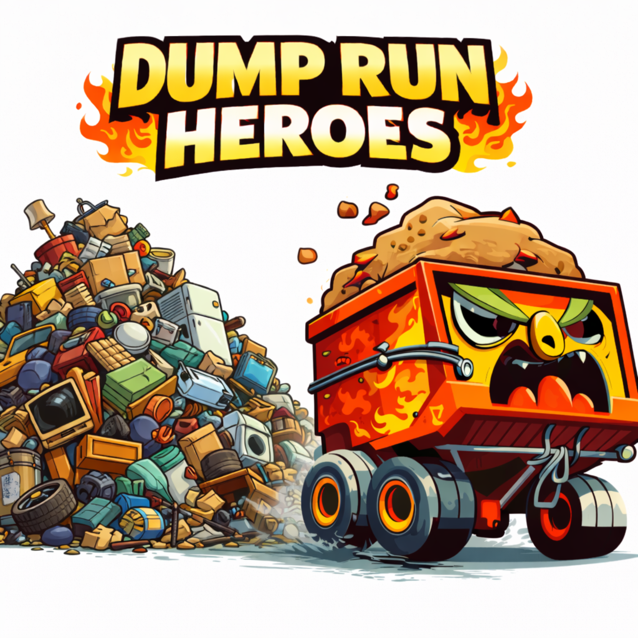 Dump Run Heroes Logo